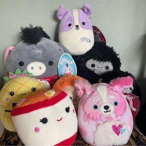 Lot of 9 NWT small squishmallows